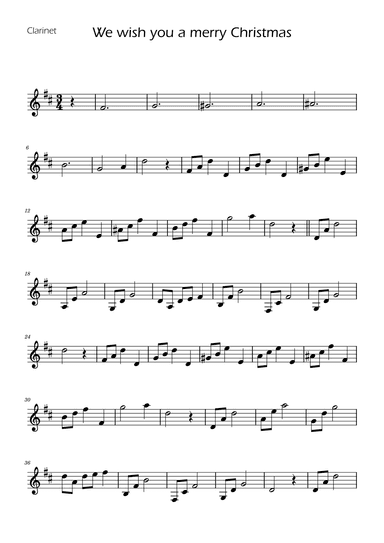 We Wish You a Merry Christmas - Woodwind Duet w/ Piano (arr. Ygor Nunes)