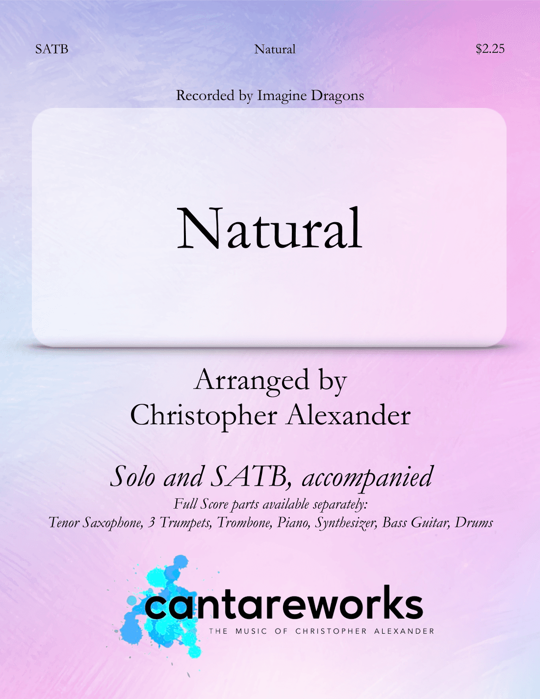 Natural (arr. Christopher Alexander)