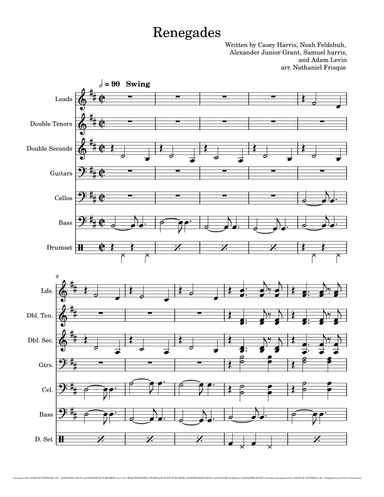 Renegades (arr. Nathaniel Frisque)