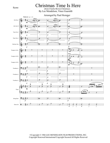 Christmas Time Is Here (arr. Paul Hemmer)