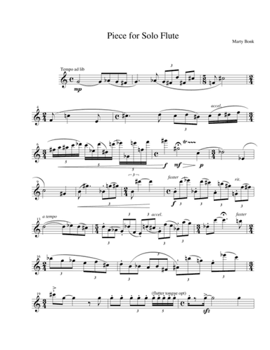 Flute Study