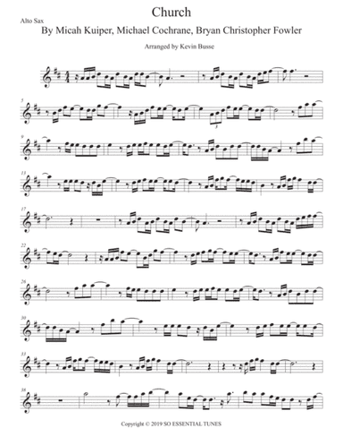 Church (take Me Back) (arr. Kevin Busse)