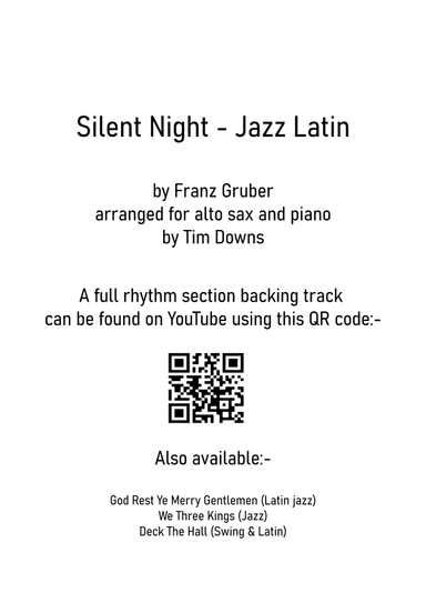 Silent Night - Latin Jazz (arr. Tim Downs)