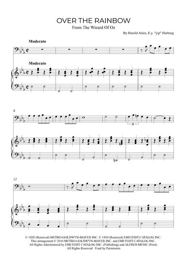 Over The Rainbow (arr. Alex Nunes Rodrigues)