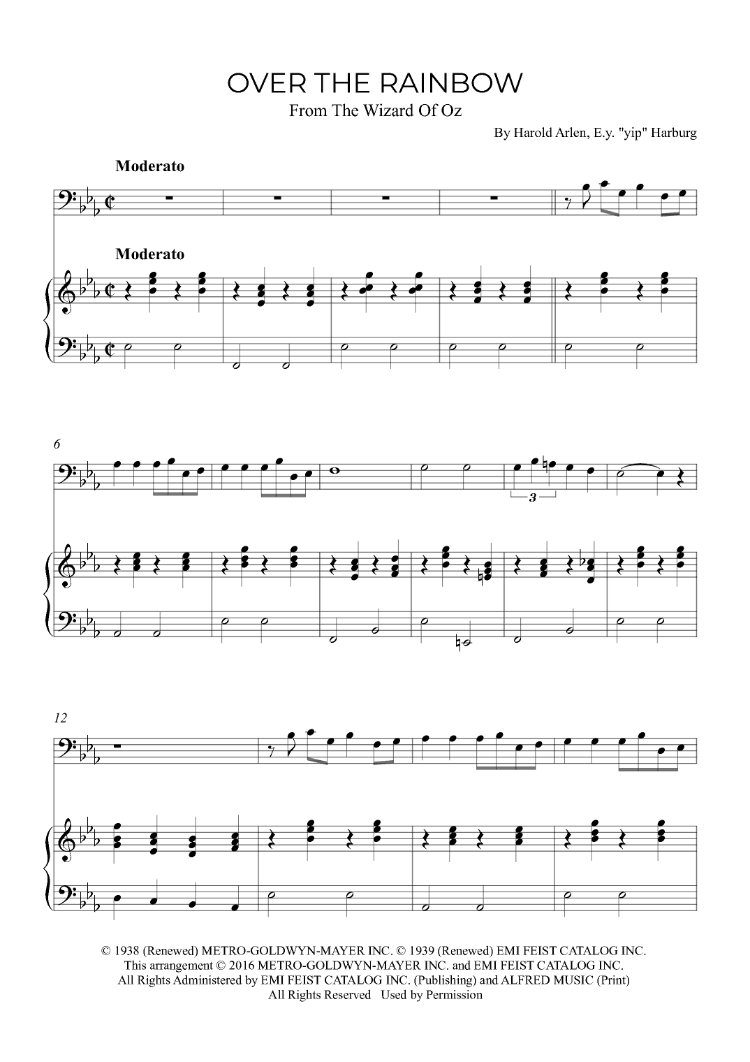 Over The Rainbow (arr. Alex Nunes Rodrigues)