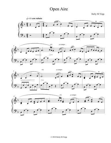 Open Aire - Piece 3 in a set of 3