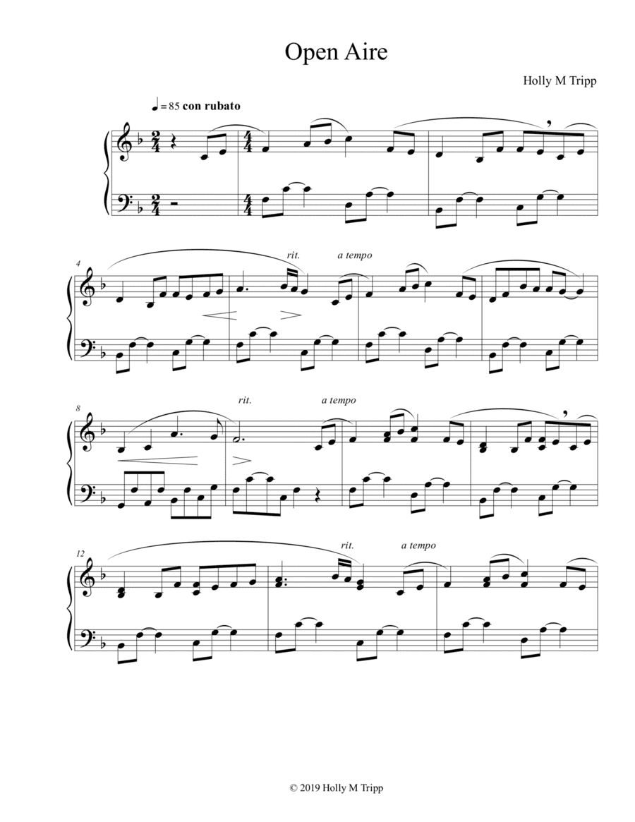 Open Aire - Piece 3 in a set of 3