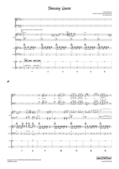 Dancing Queen (arr. Rochus Paul)