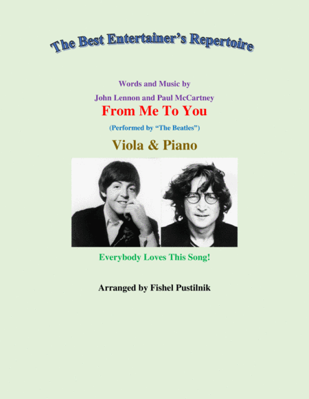 From Me To You (arr. Fishel Pustilnik)