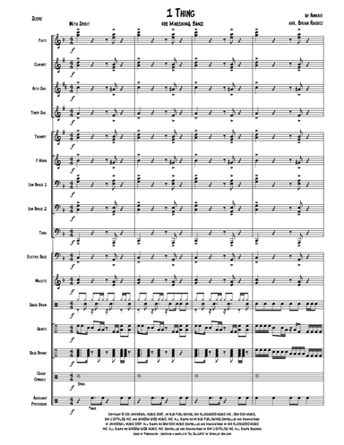 1 Thing (arr. Brian Rhodes)