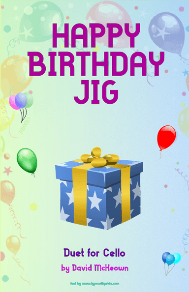 Happy Birthday Jig for Cello Duet (arr. David McKeown)
