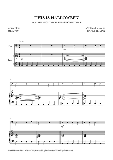 This Is Halloween (arr. Milanov)