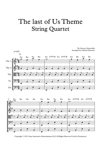 The Last Of Us (arr. Gabriel Eleutério)