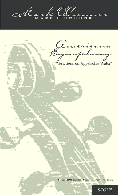Americana Symphony "Variations on Appalachia Waltz" (score – symphony orchestra)