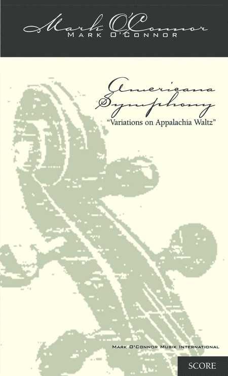 Americana Symphony "Variations on Appalachia Waltz" (score – symphony orchestra)