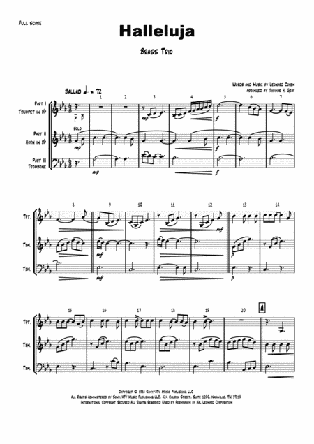 Hallelujah (arr. Thomas H. Graf)