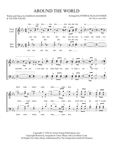 Around The World (arr. Patrick McAlexander)