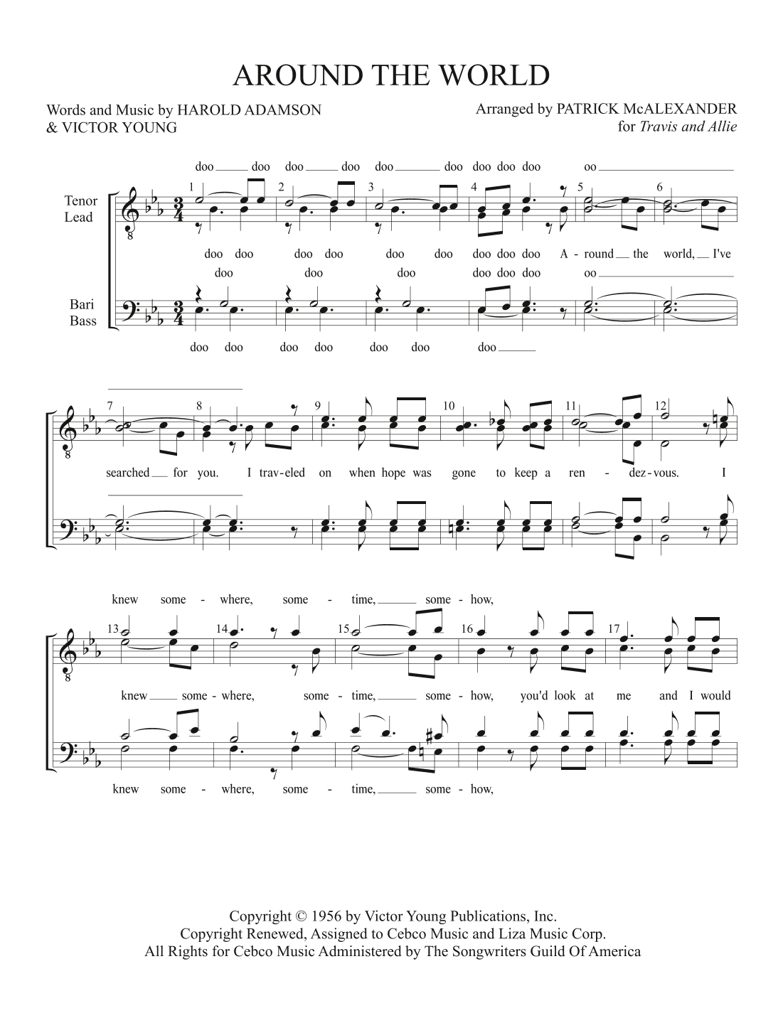 Around The World (arr. Patrick McAlexander)