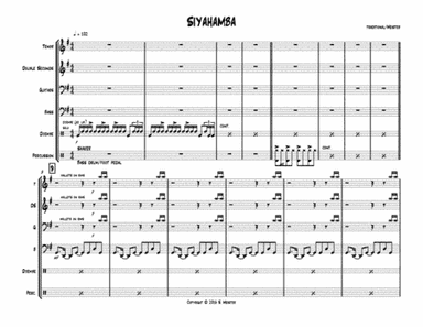Siyahamba for Steel Band and Djembe (arr. Scott Meister)