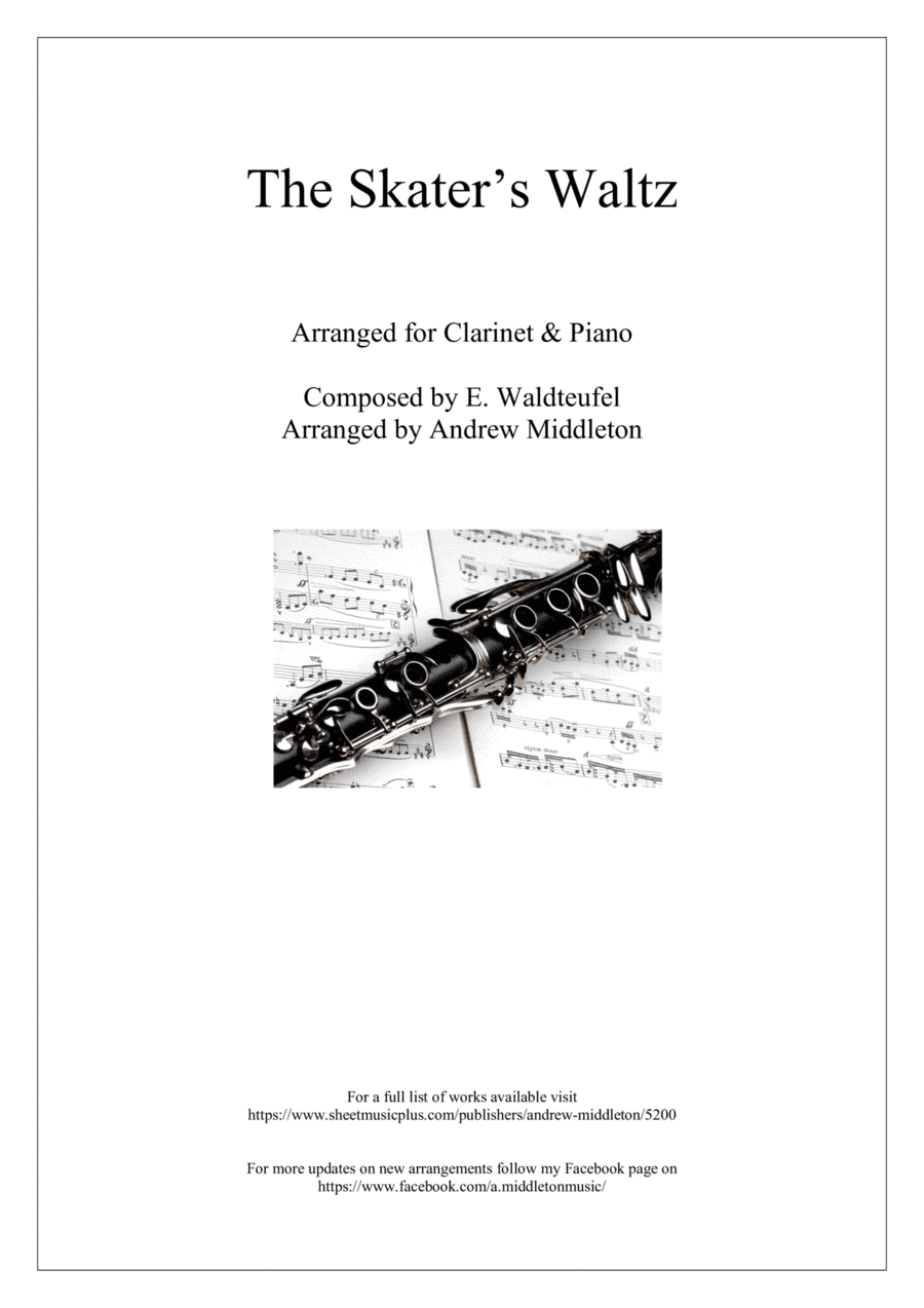 The Skater's Waltz arranged for Clarinet and Piano (arr. Andrew Middleton)
