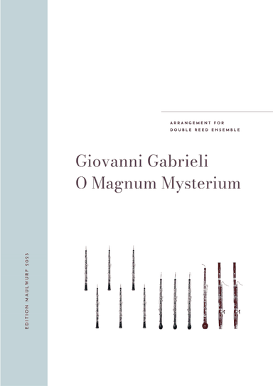 O Magnum Mysterium (arr. Edition Maulwurf)