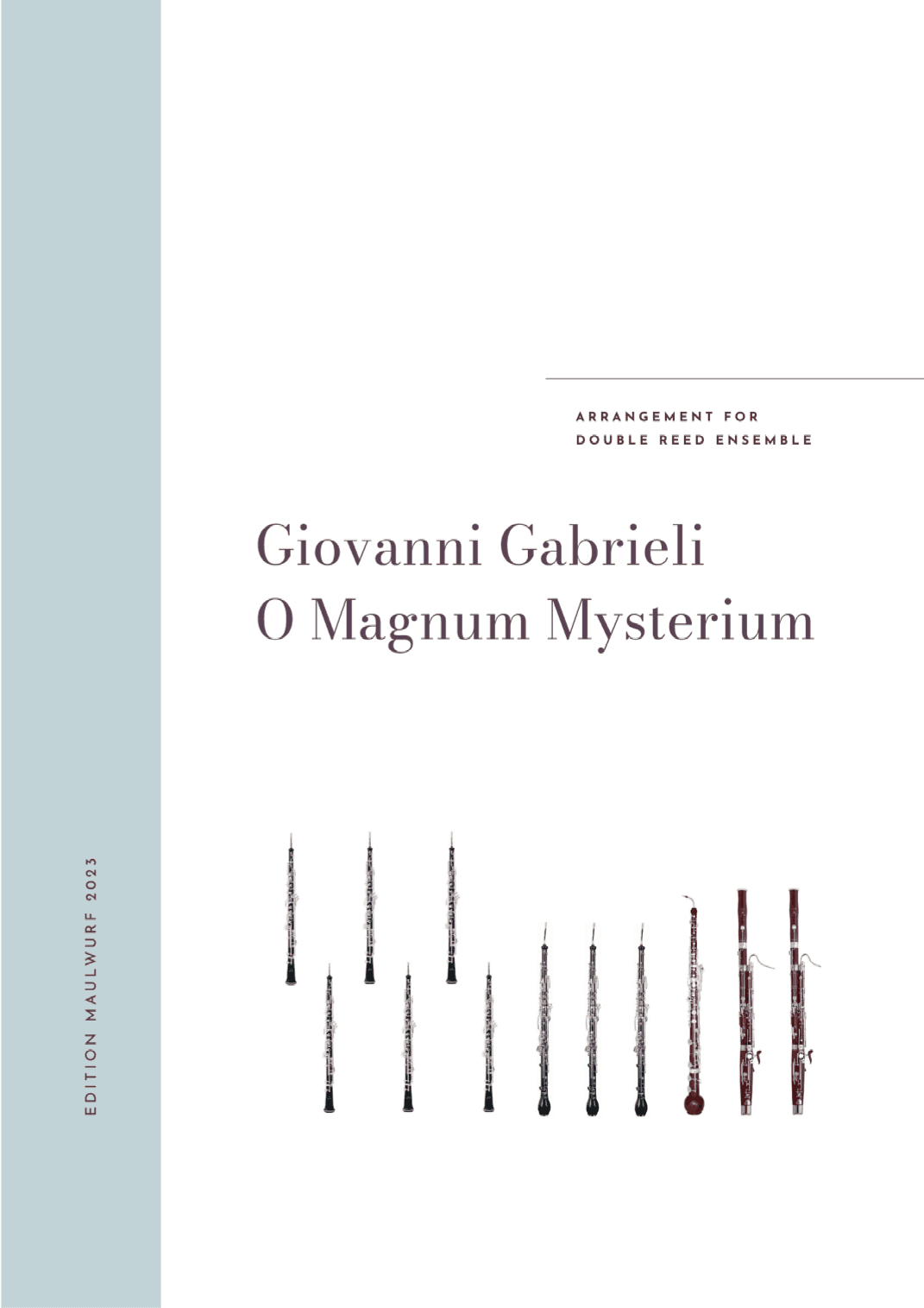 O Magnum Mysterium (arr. Edition Maulwurf)