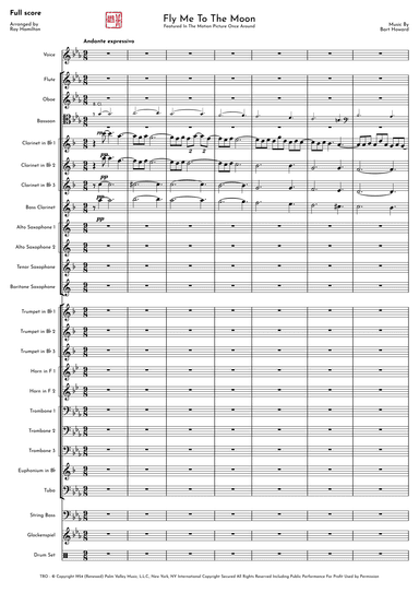 Fly Me To The Moon (in Other Words) (arr. Roy Hamilton)