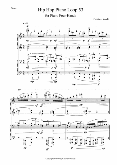 Hip Hop Piano Loop 53