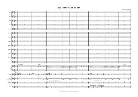 It's A Long Way To The Top (if You Wanna Rock 'n' Roll) (arr. Daryl McKenzie)