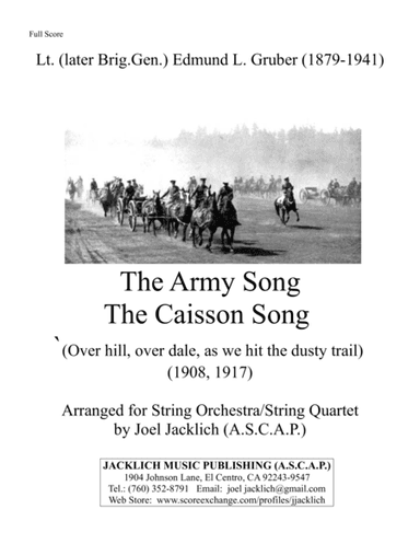 The Army Song (The Caisson Song) (arr. Joel Jacklich (ASCAP))