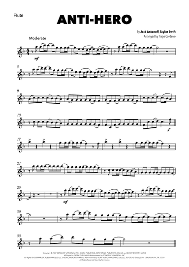 Anti-hero (arr. Tiago Cordeiro)