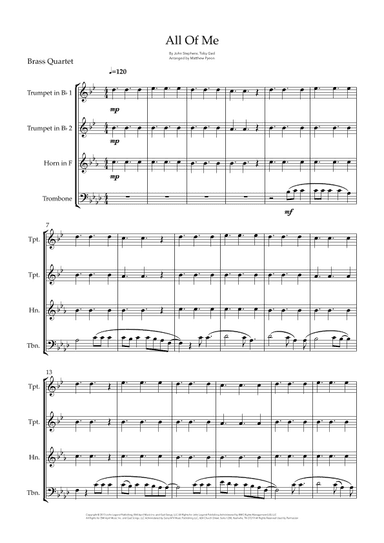 All Of Me (arr. Matthew pyeon)