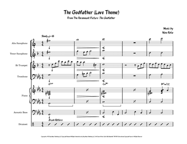 The Godfather (love Theme) (arr. David Lartey)