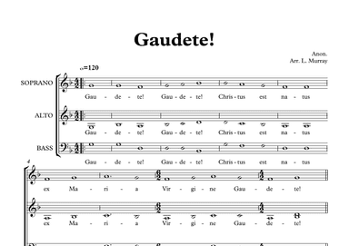 Gaudete! (arr. Laura Murray)