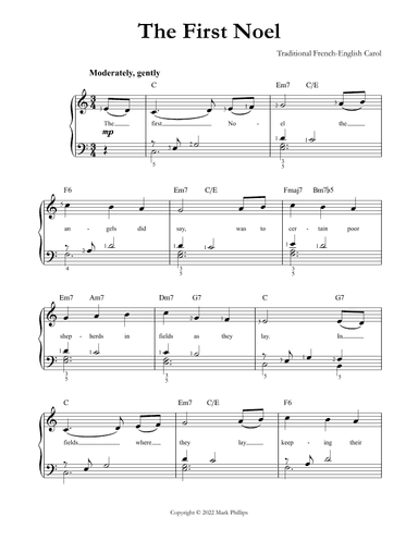 The First Noel (arr. Mark Phillips)
