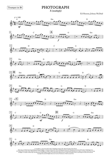 Photograph (arr. ACT Bortolucci)