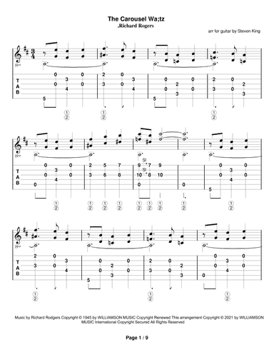 Prologue (the Carousel Waltz) (arr. Steven King)