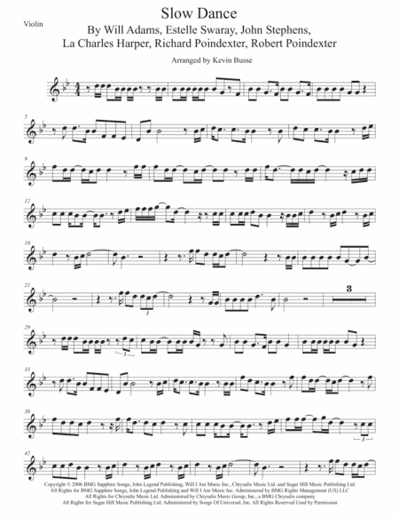 Slow Dance (arr. Kevin Busse)