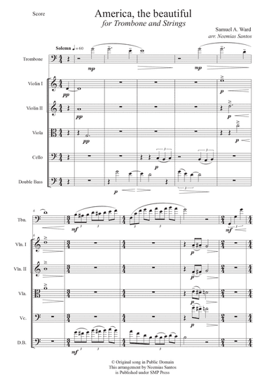 America, the beautiful (arr. Neemias Silva Santos)