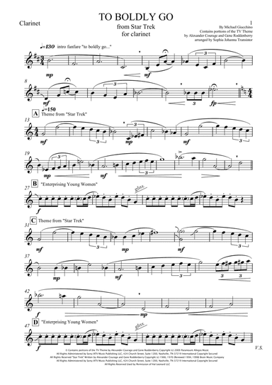 To Boldly Go (arr. Sophia Johanna Transistor)