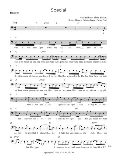 Special (arr. Alex Nunes Rodrigues)