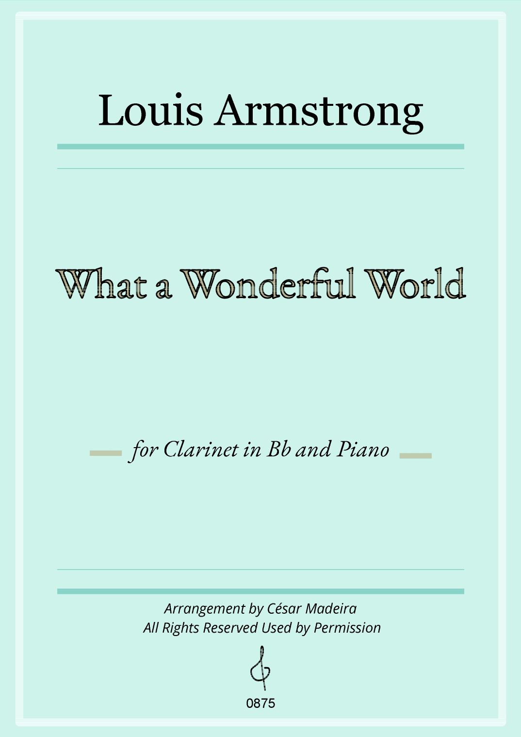 What A Wonderful World (arr. César Madeira)