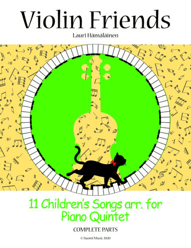 Small Train for Piano Quartet or Junior Strings (arr. Suomi Music)