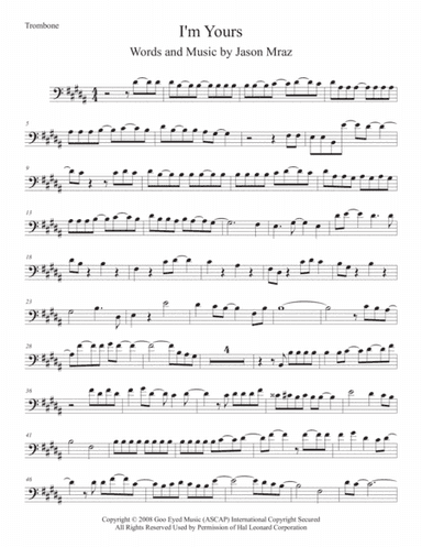 I'm Yours (arr. Kevin Busse)