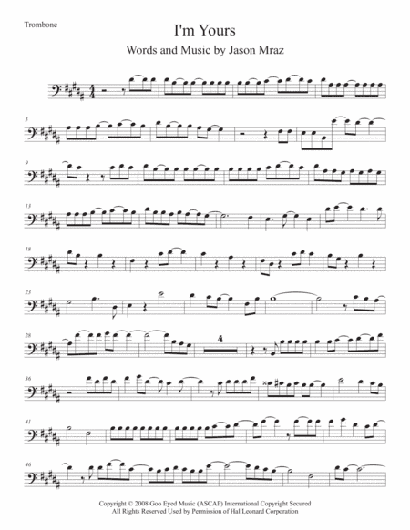 I'm Yours (arr. Kevin Busse)