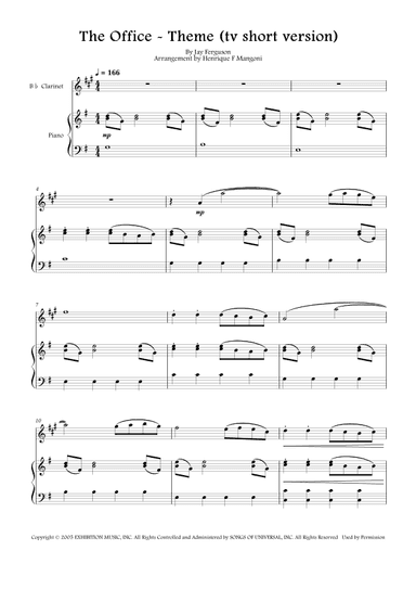 The Office - Theme (arr. Henrique F Mangoni)