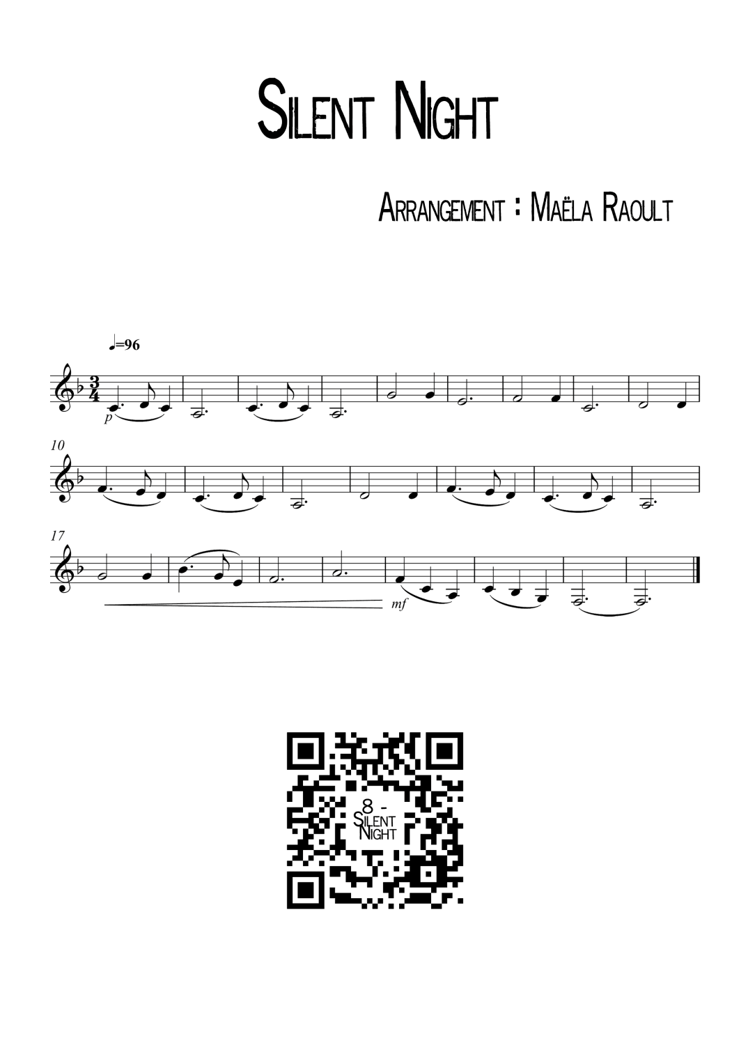 Silent Night (arr. Maëla Raoult)