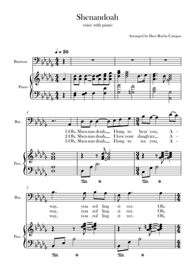 Shenandoah (arr. Davi Rocha Campos)