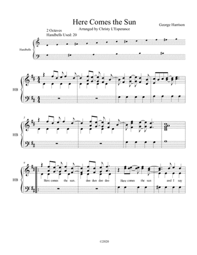 Here Comes The Sun (arr. Christy L'Esperance)