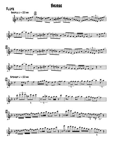 Bouree (arr. Brass Dragons)